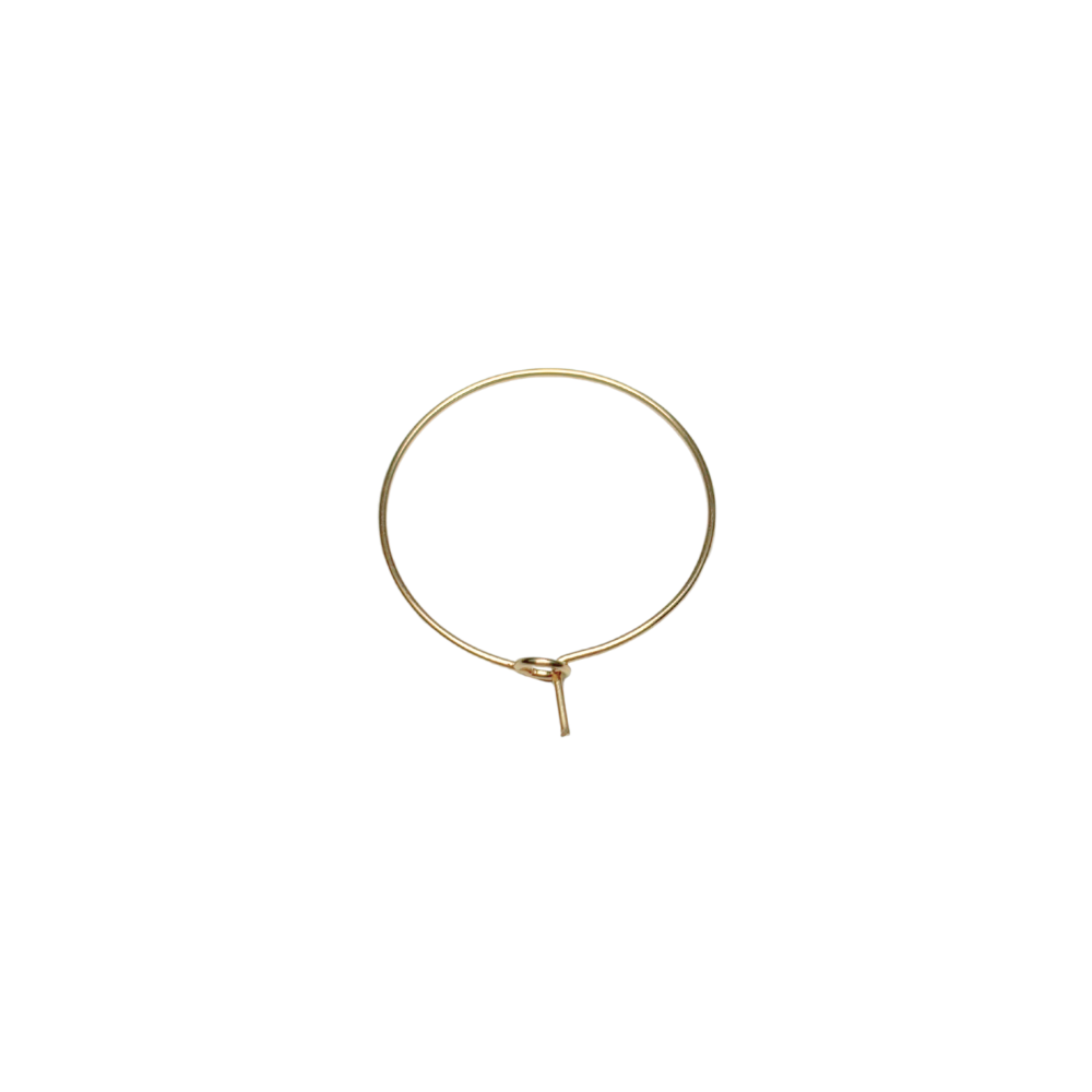 Runde Creolen ohne Befestigung 30/40/50 mm