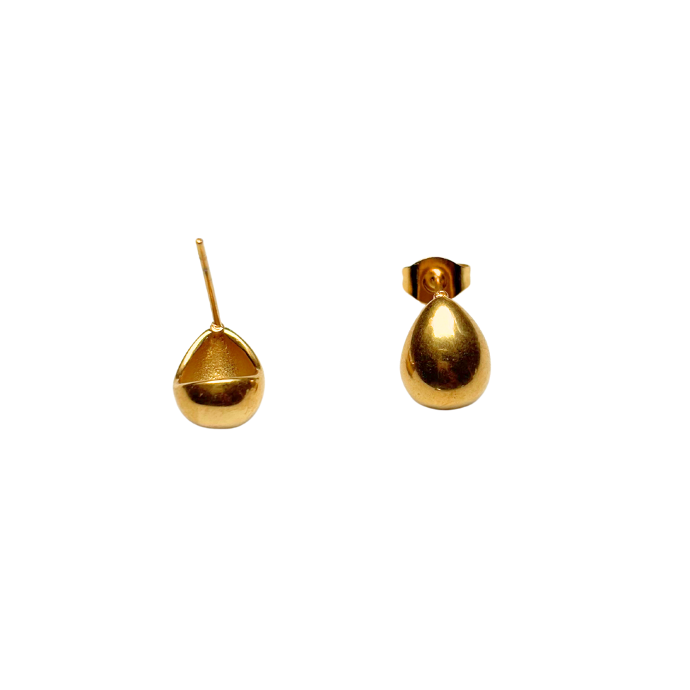 Boucles d'oreilles goutte 9x10mm