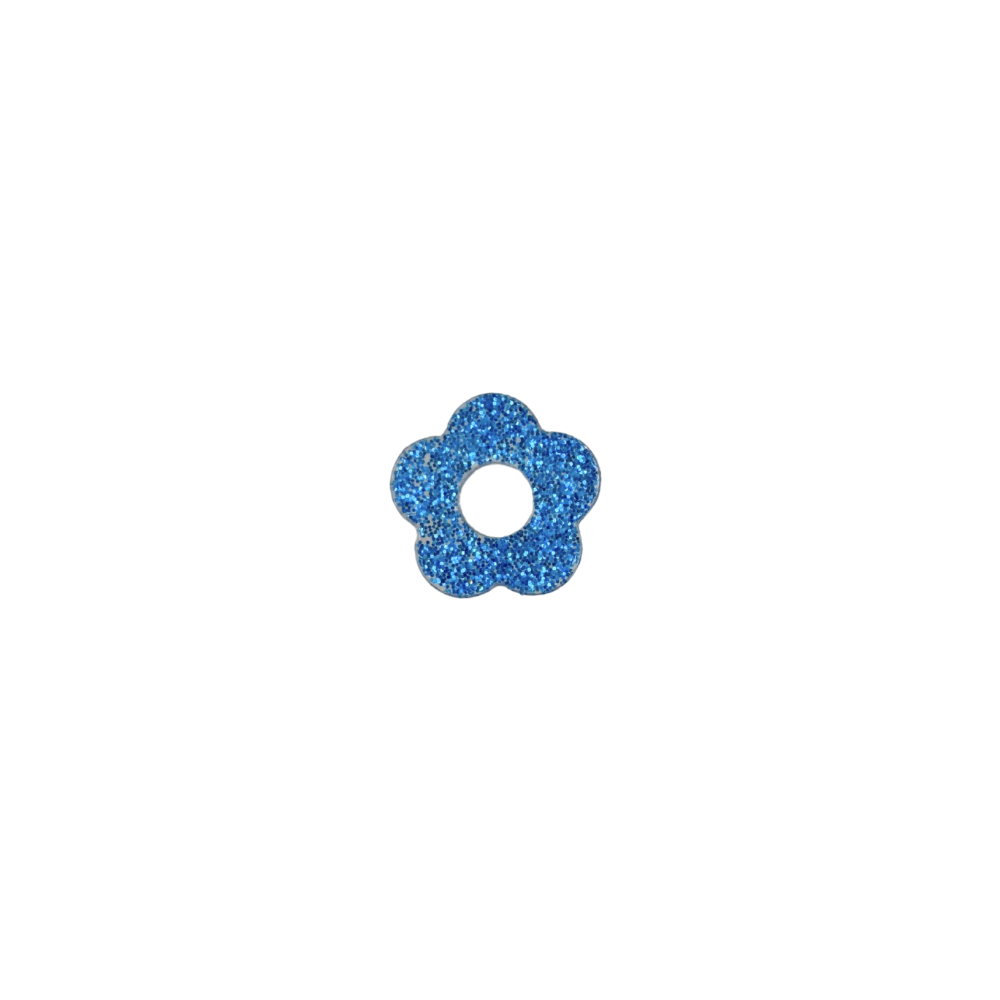 Fleur pailletée 26mm