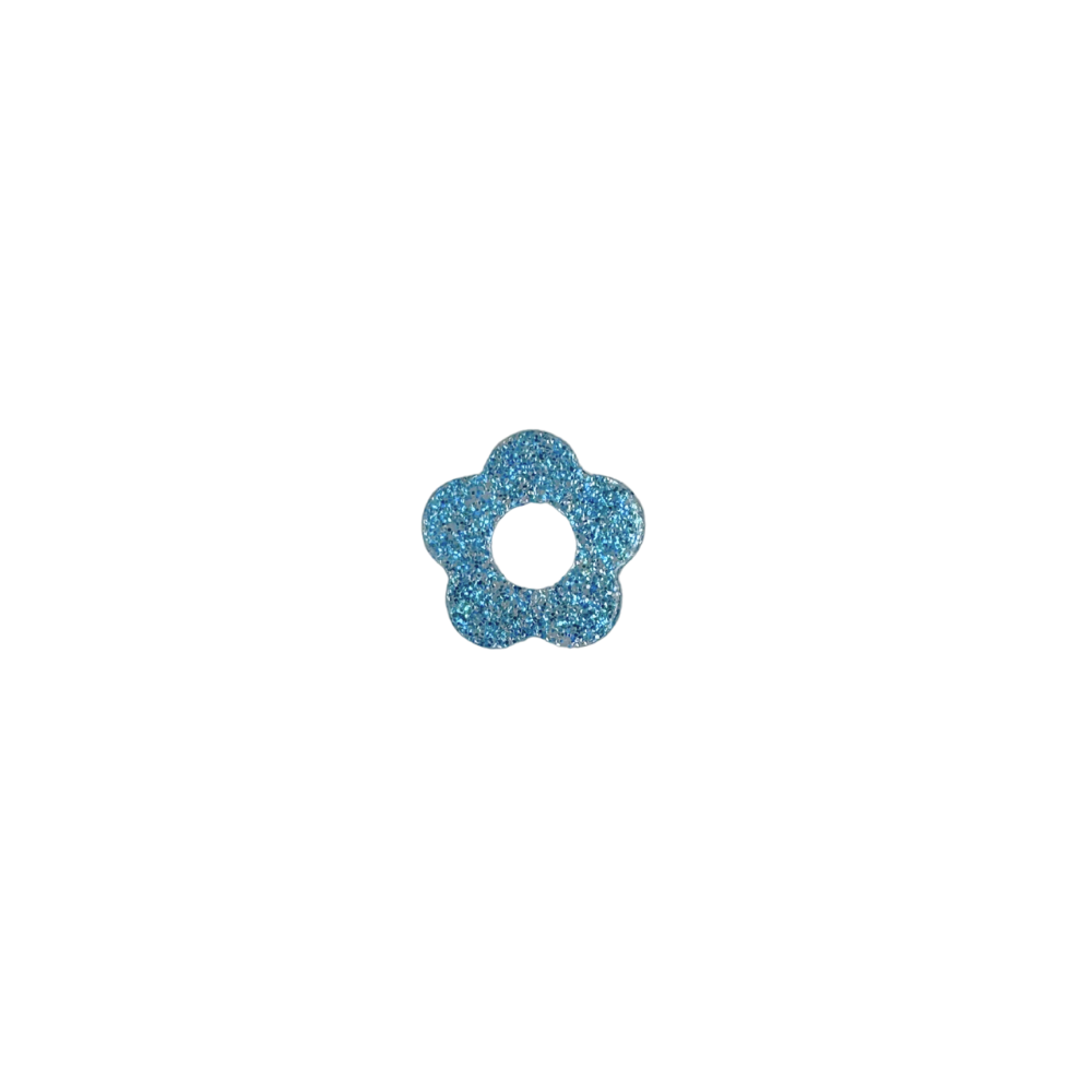 Fleur pailletée 26mm