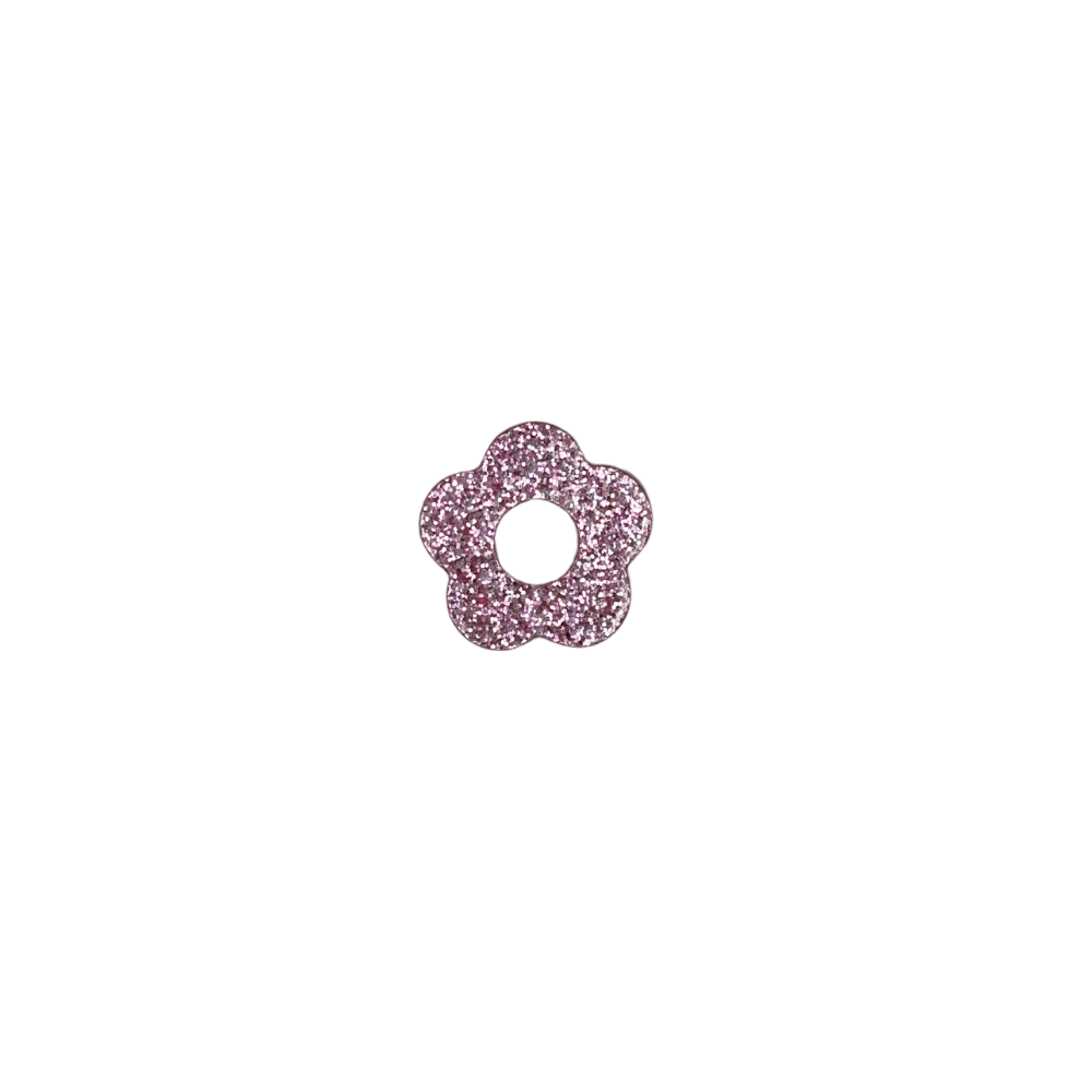 Fleur pailletée 26mm