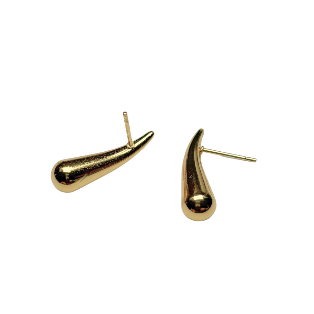 Boucles d'oreilles gouttes longues 7x22mm