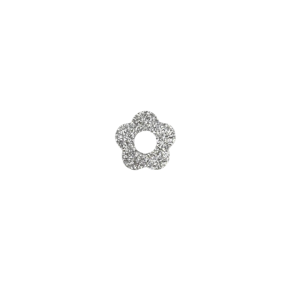 Fleur pailletée 26mm