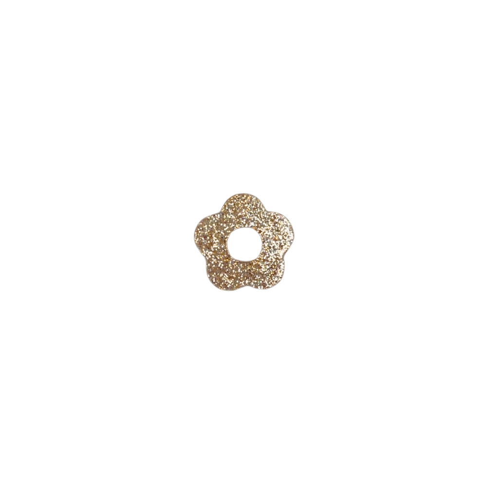 Fleur pailletée 26mm