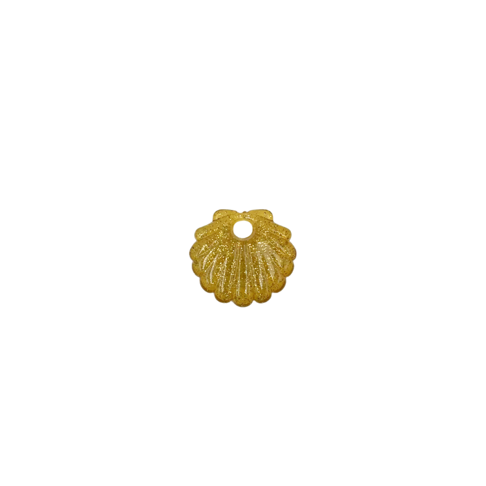 Coquillages pailletée 23x25mm