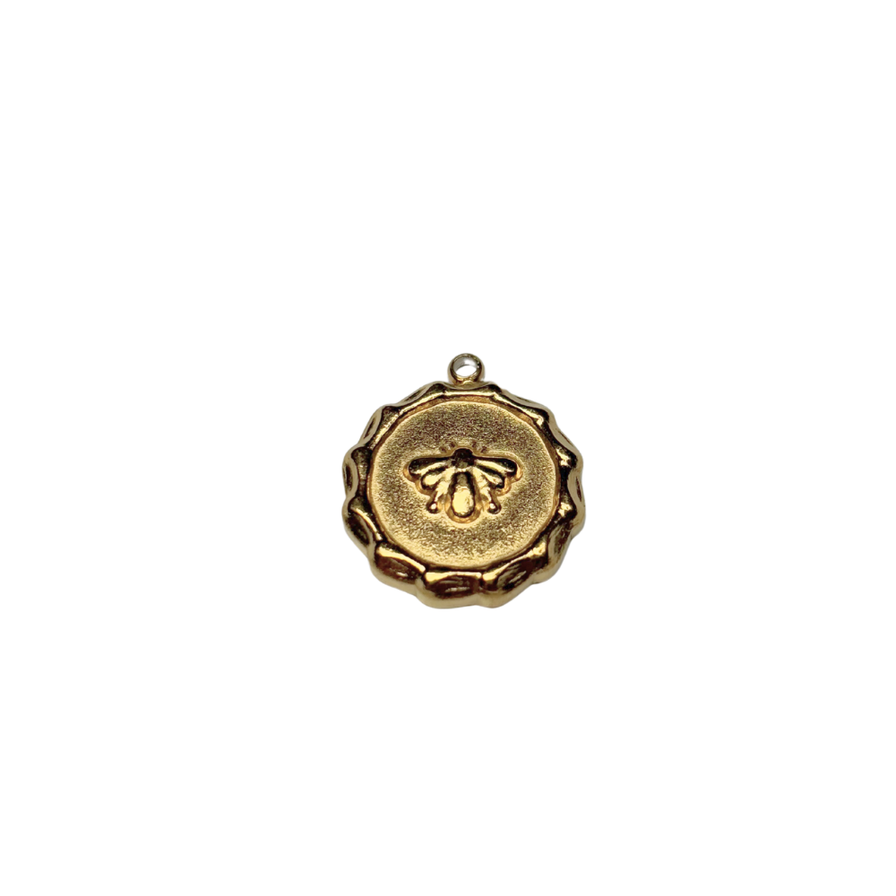 Bee charms 16x18mm