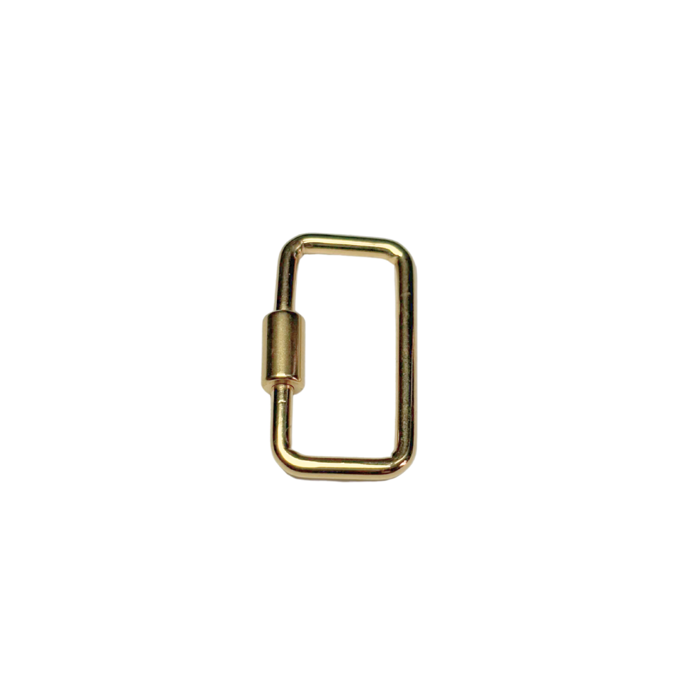 Fermoirs rectangles 25x14mm