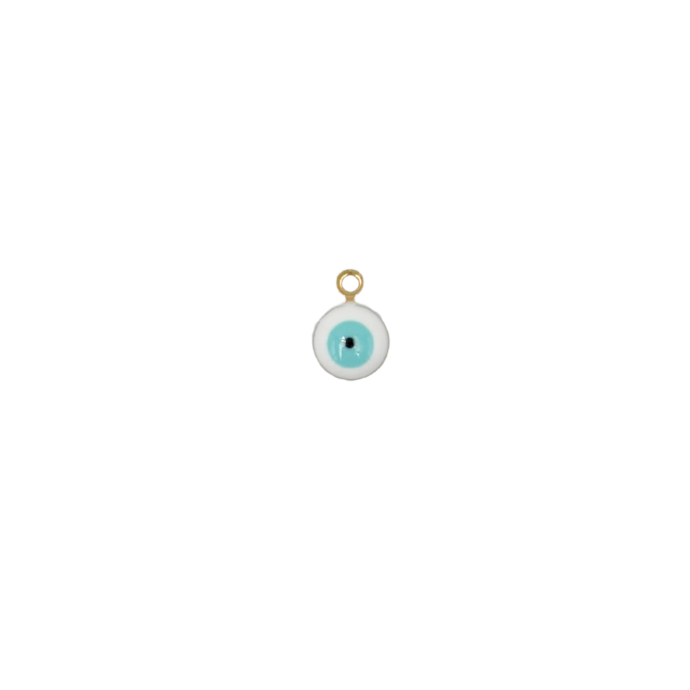 Sequin oeil émaillé 10X7mm