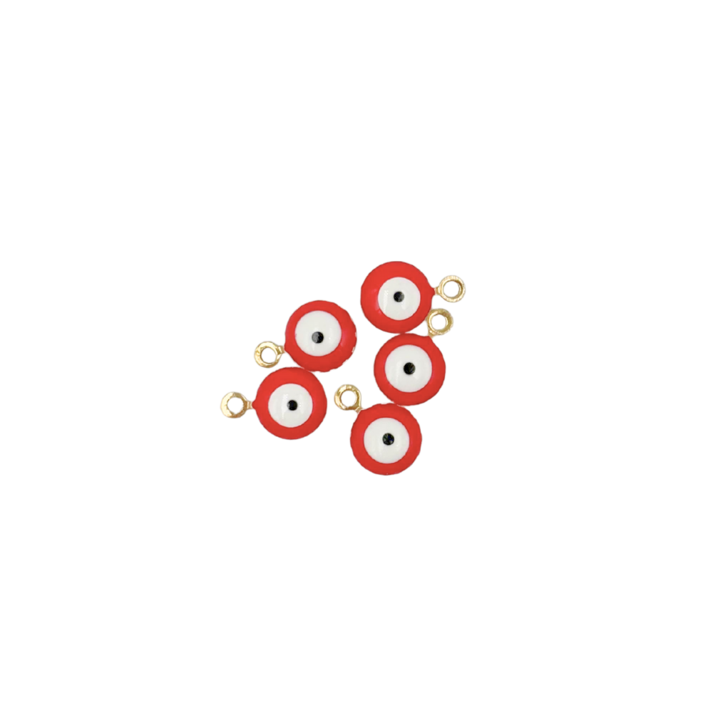 Sequin oeil émaillé 10X7mm