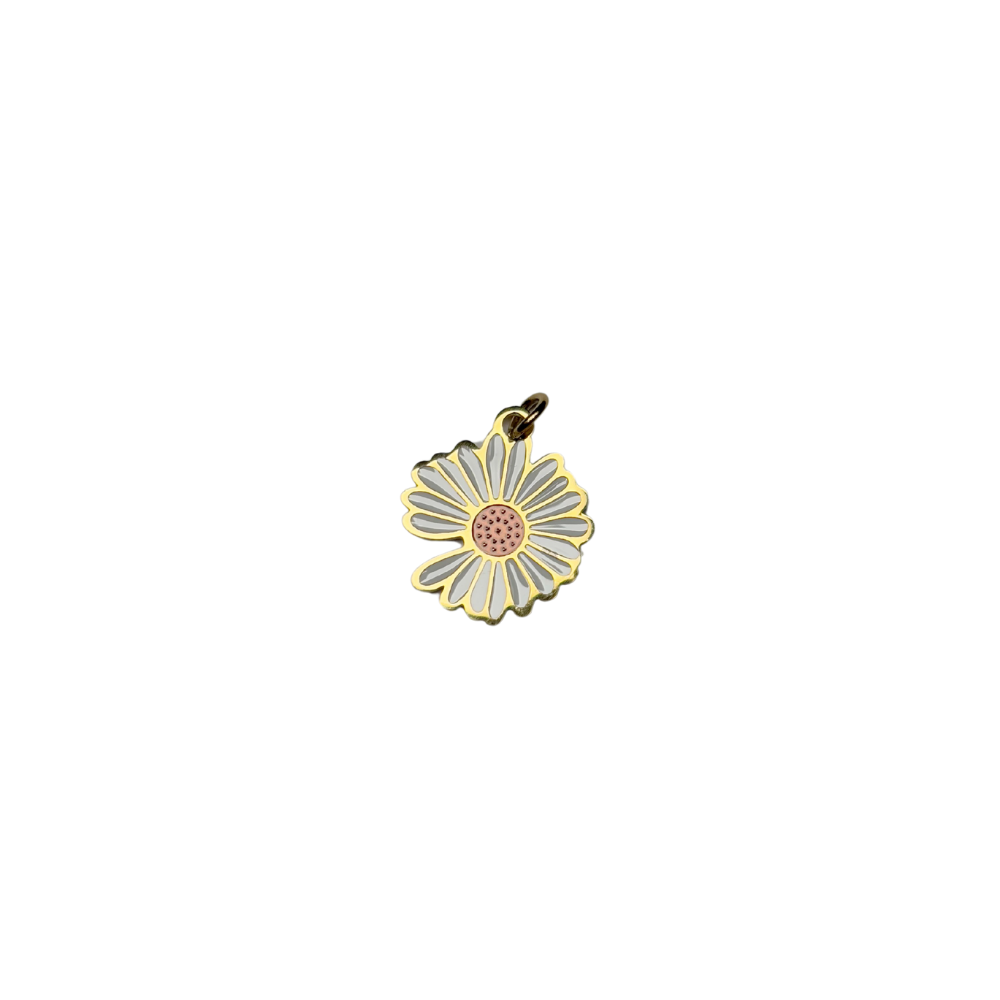 Pendentif marguerite 12x14mm