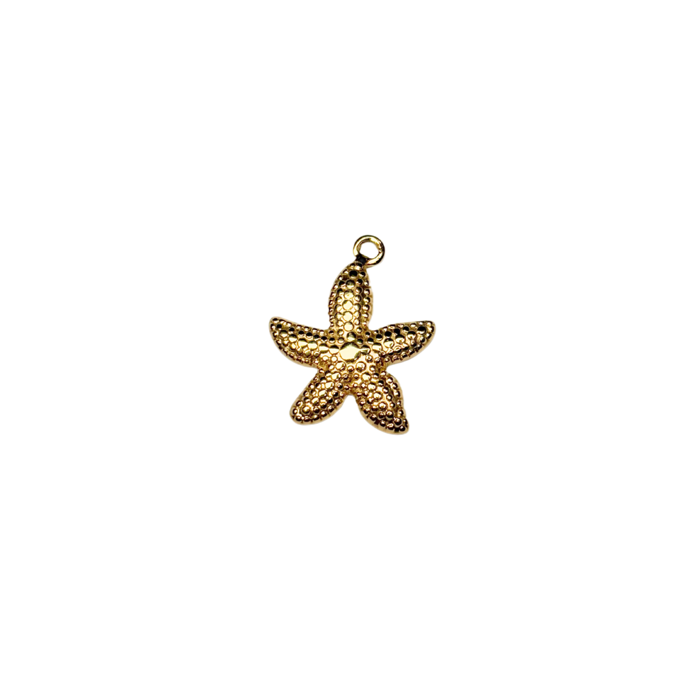 Pendentifs étoile de mer 16x19mm