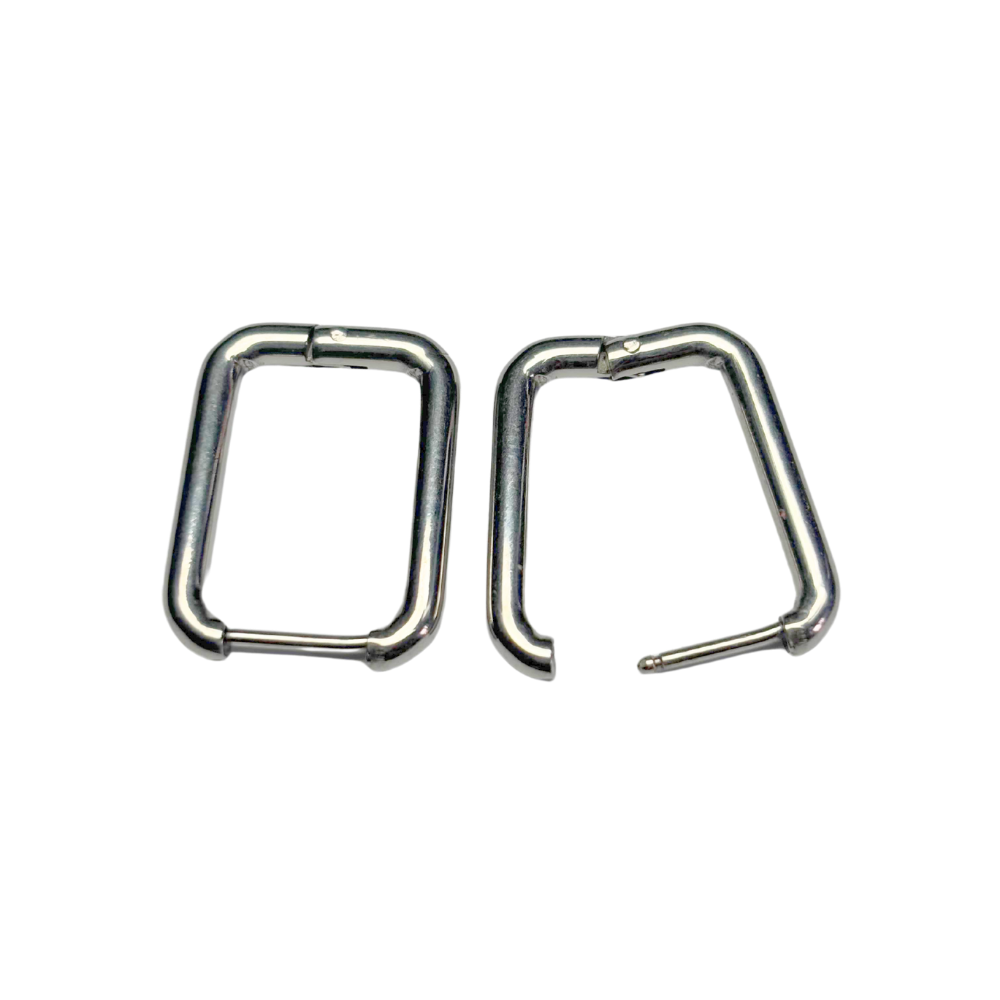Créole rectangle 21x15mm
