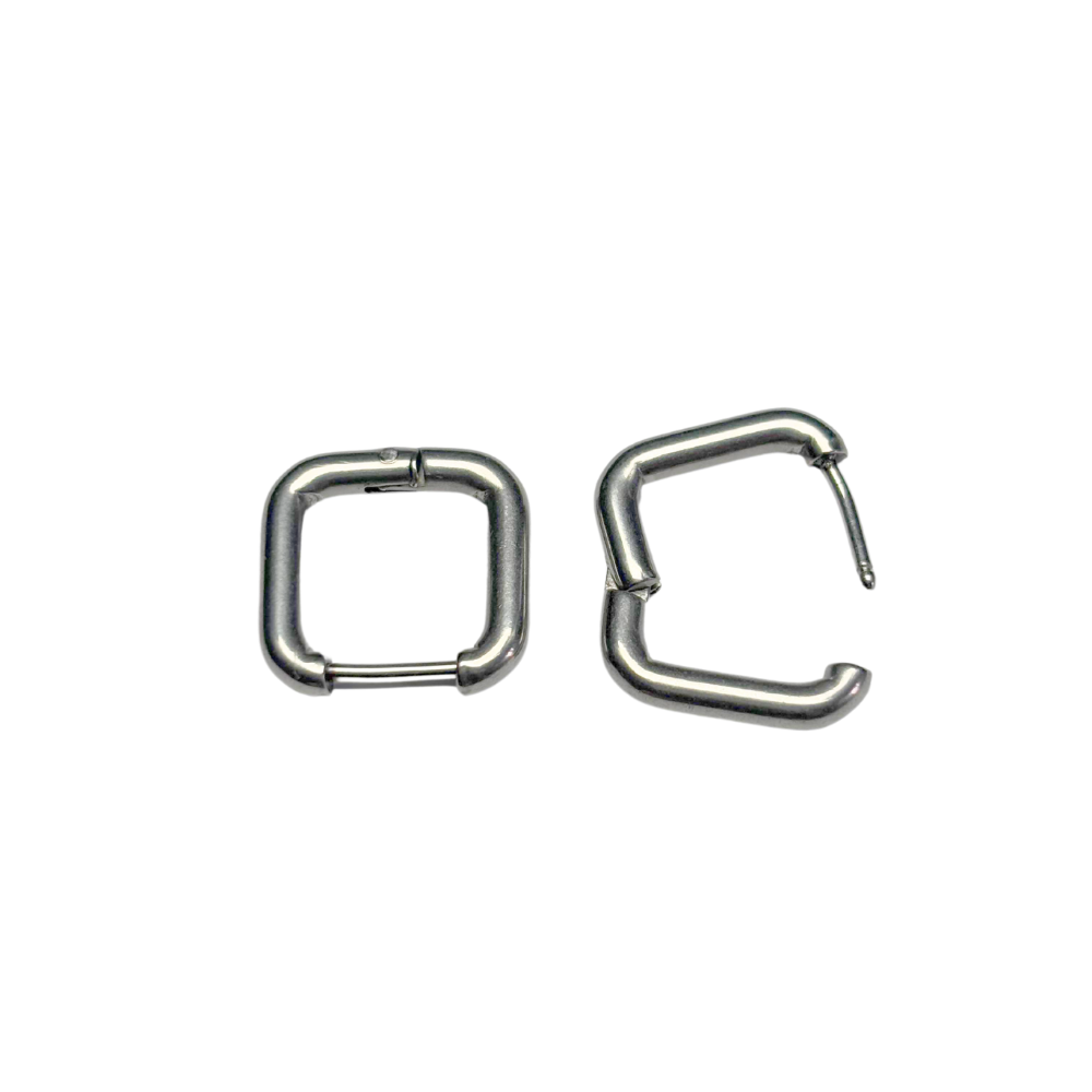 Créoles carré 15mm