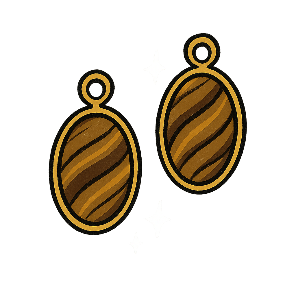 Pendentifs en pierre