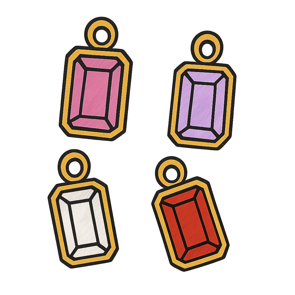 Pendentifs strass