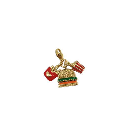 Breloques fast-food lover