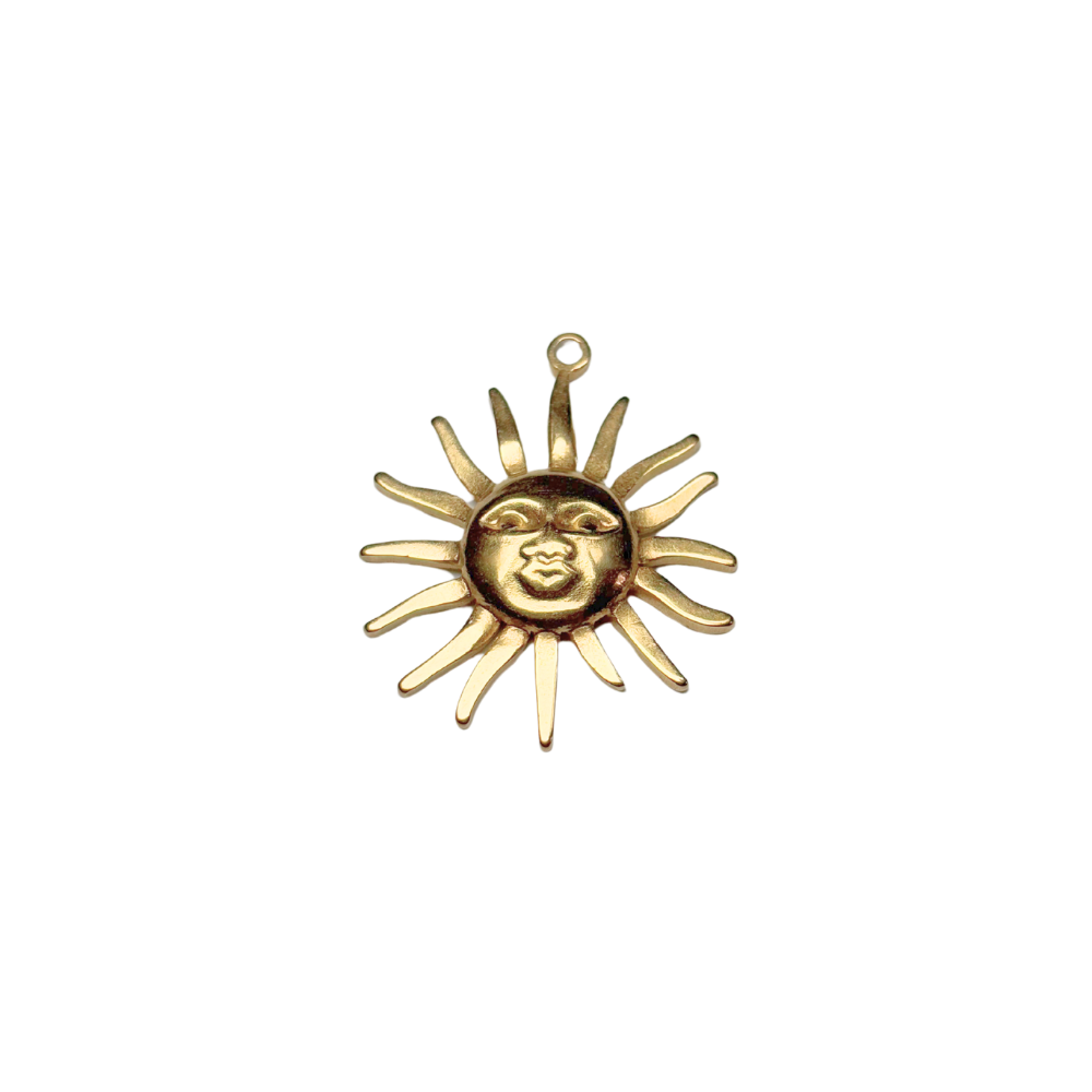 Pendentifs soleil 25x20mm