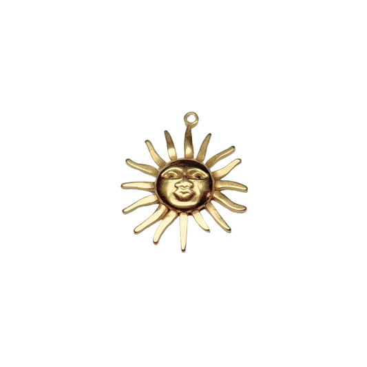 Pendentifs soleil 25x20mm
