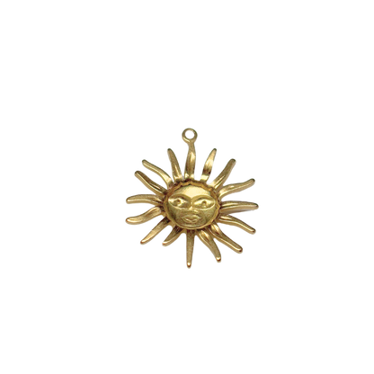 Pendentifs soleil 25x20mm