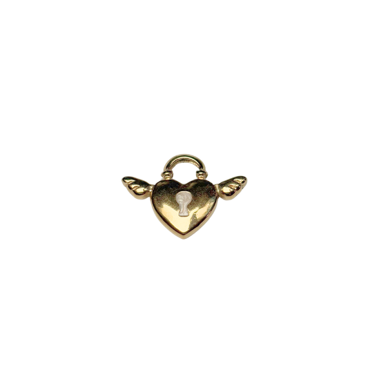Pendentif coeur d'amour 15x20mm