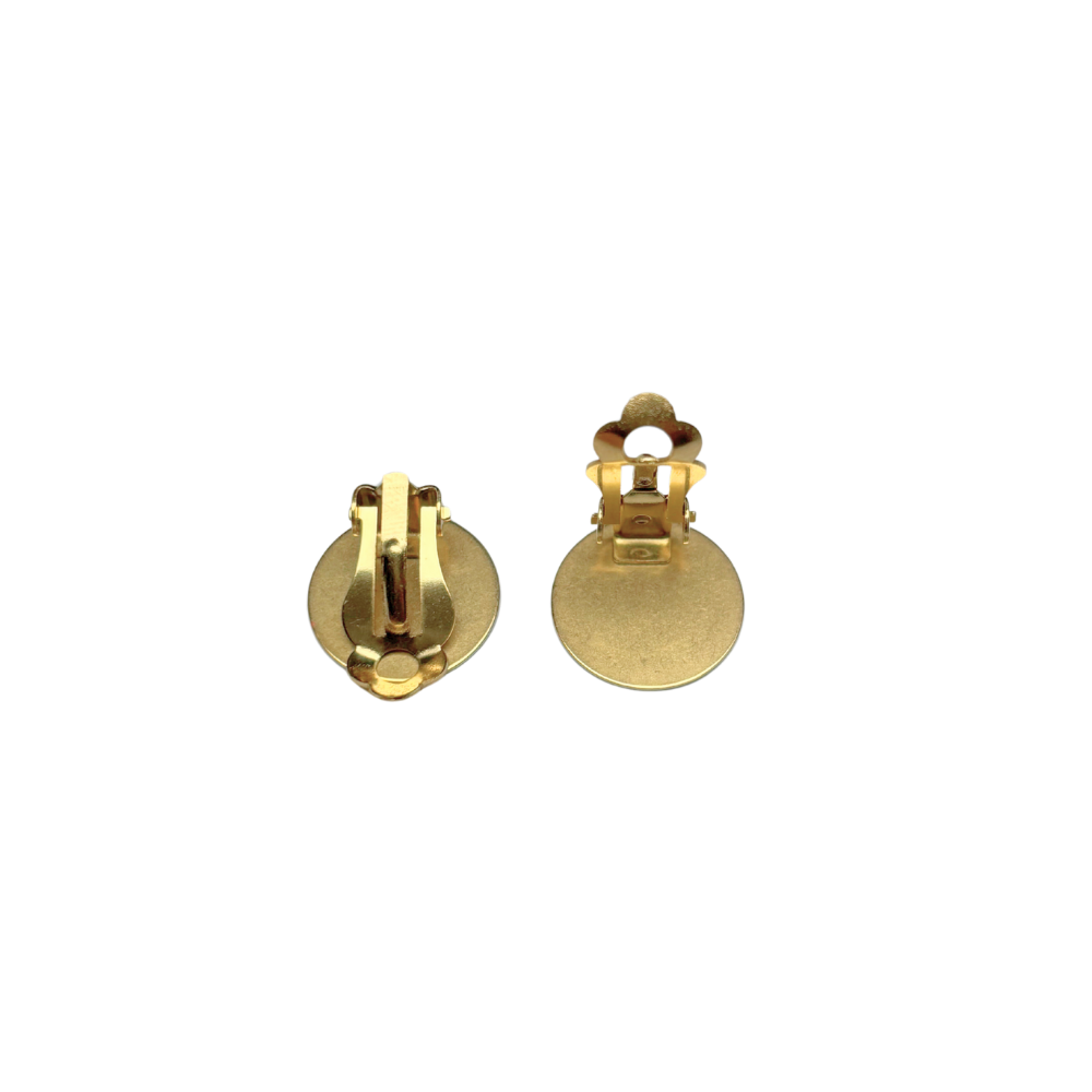 Clip d'oreille à coller plateaux 14mm
