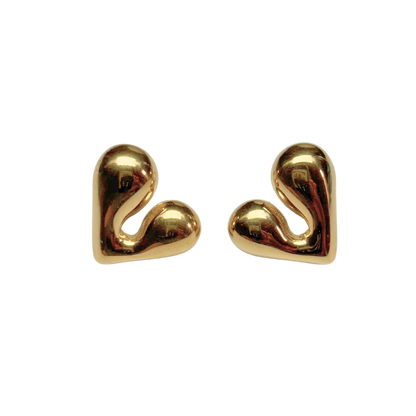 16x18mm heart earrings