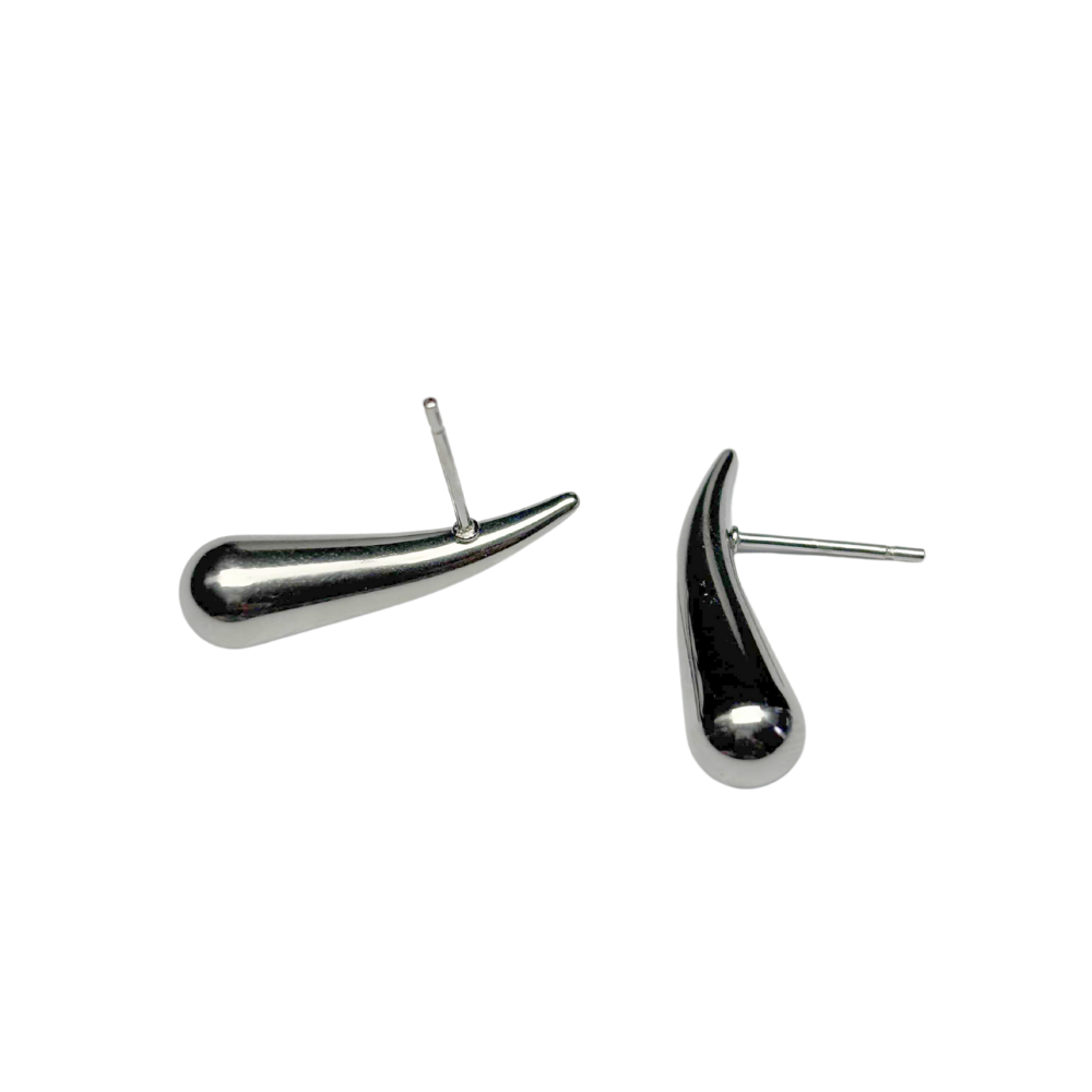 Boucles d'oreilles gouttes longues 7x22mm