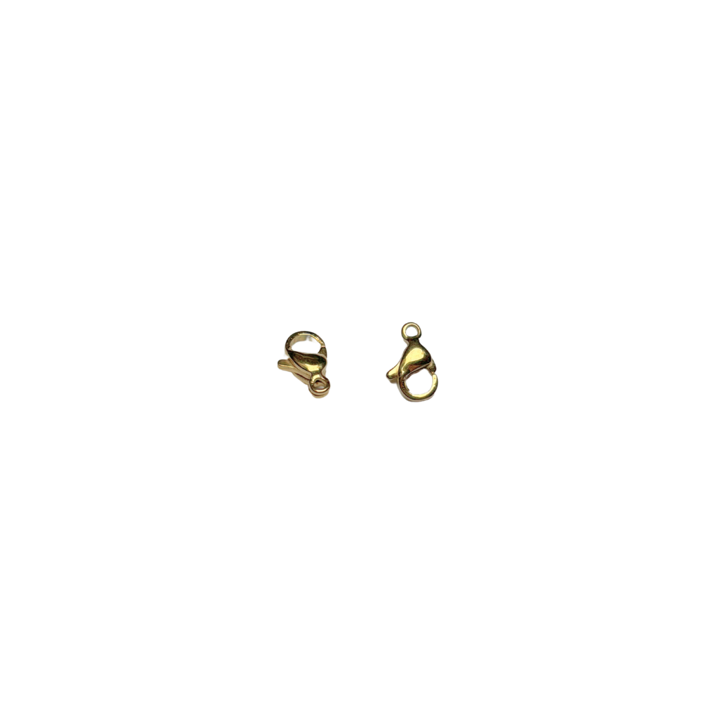 Fermoir mousqueton 10/12 mm
