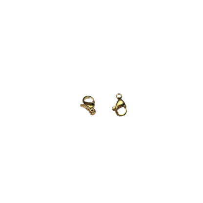 Fermoir mousqueton 10/12 mm