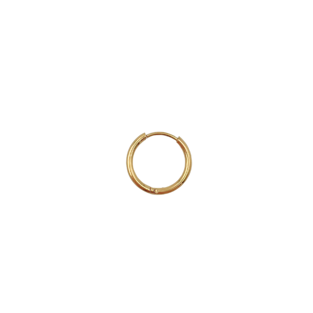 16mm round hoop earrings