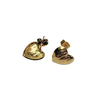 13x13mm heart earrings