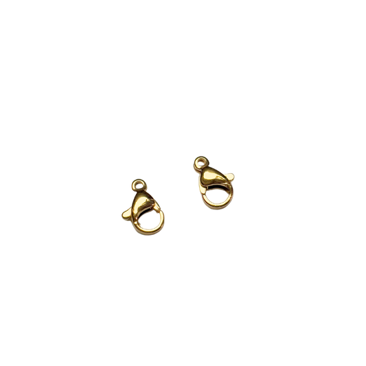 Fermoir mousqueton 10/12 mm