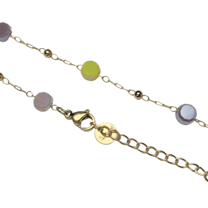 Glasperlenarmband 17+3mm