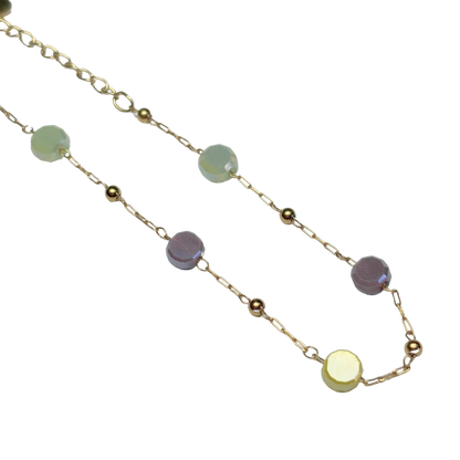 Glasperlenarmband 17+3mm