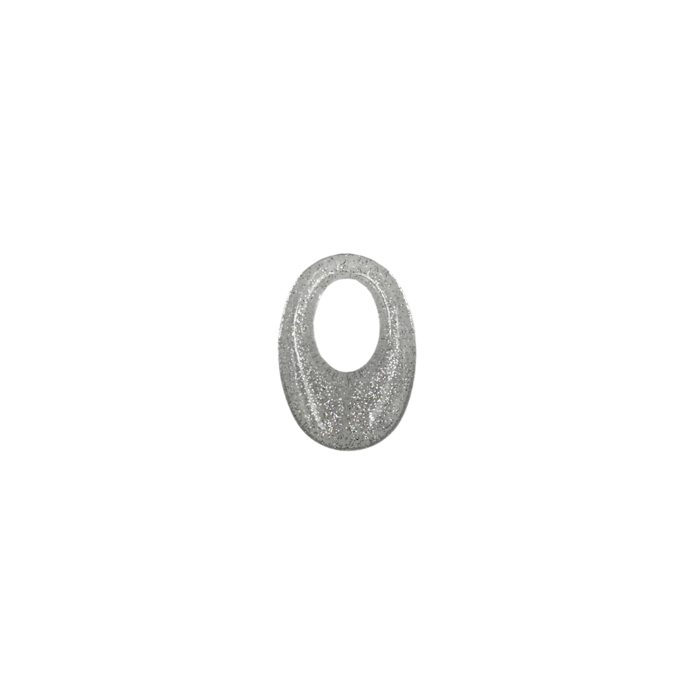 23x33mm glittery ovals