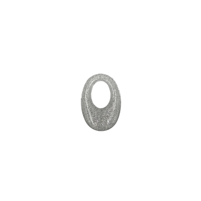 23x33mm glittery ovals