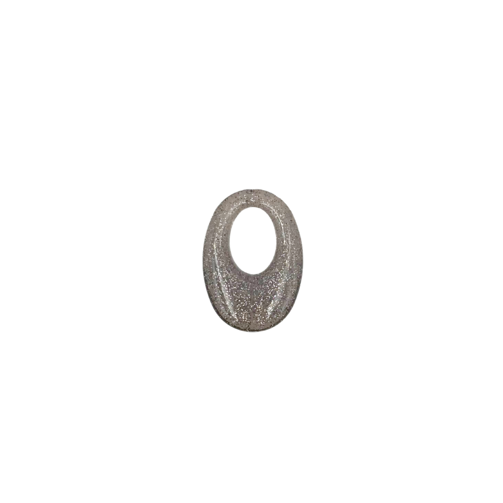 23x33mm glittery ovals