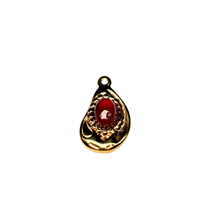 Pendentif pierre naturelle 13x22mm