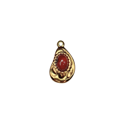 Pendentif pierre naturelle 13x22mm