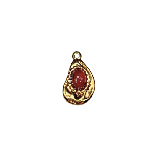 Pendentif pierre naturelle 13x22mm