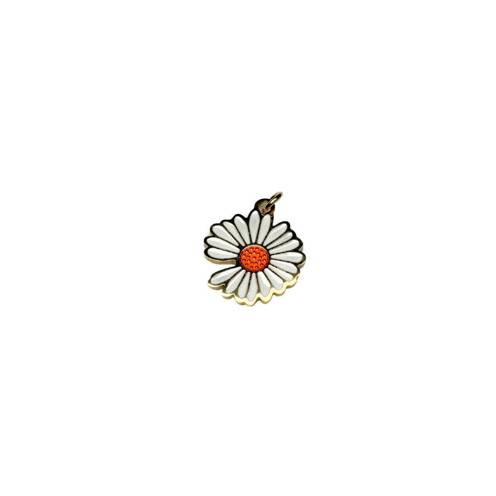 Pendentif marguerite 12x14mm