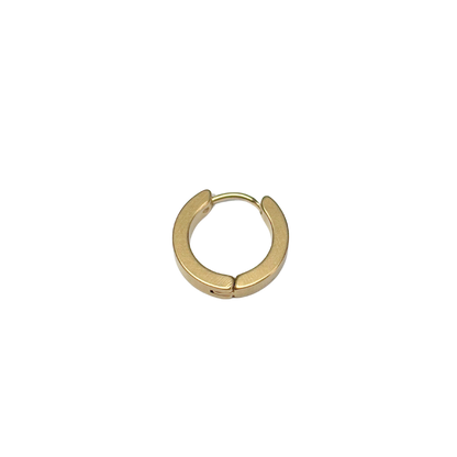 Créoles plat 3x14mm / 4x12mm