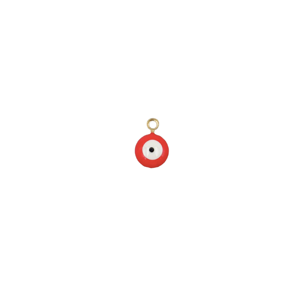Sequin oeil émaillé 10X7mm