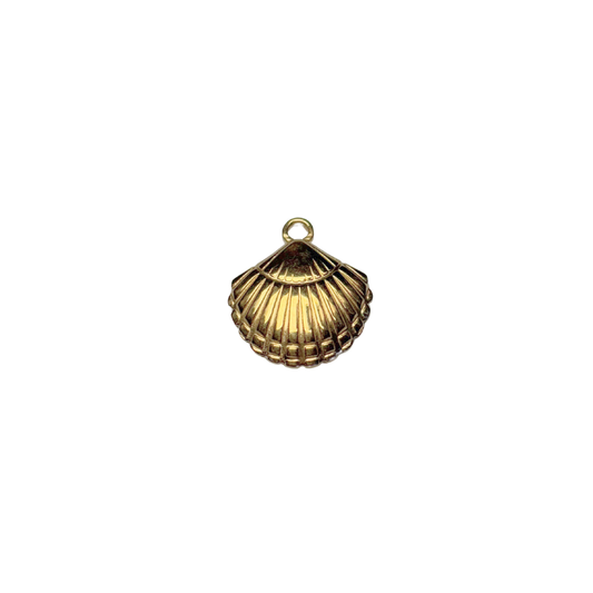 Pendentif coquillage palourde 15x17mm