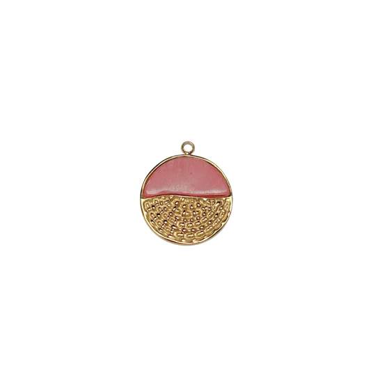 Pendentif pierre 16x18mm